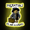 Migration rights awareness bold colorful LED neon display signage solution