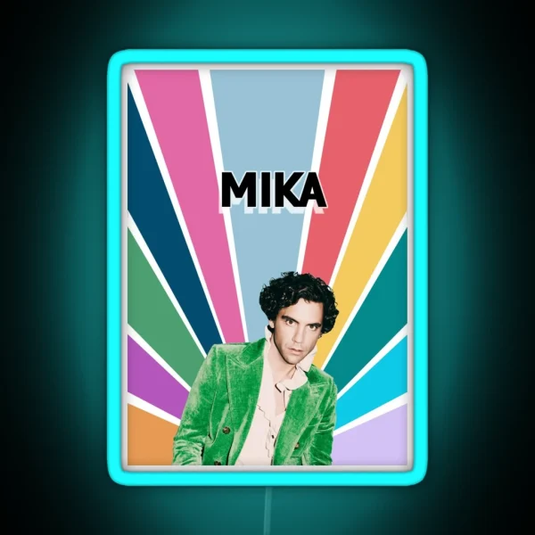 MIKA Life In Colour RGB Neon Sign