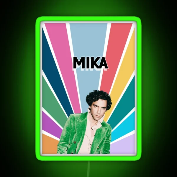 MIKA Life In Colour RGB Neon Sign