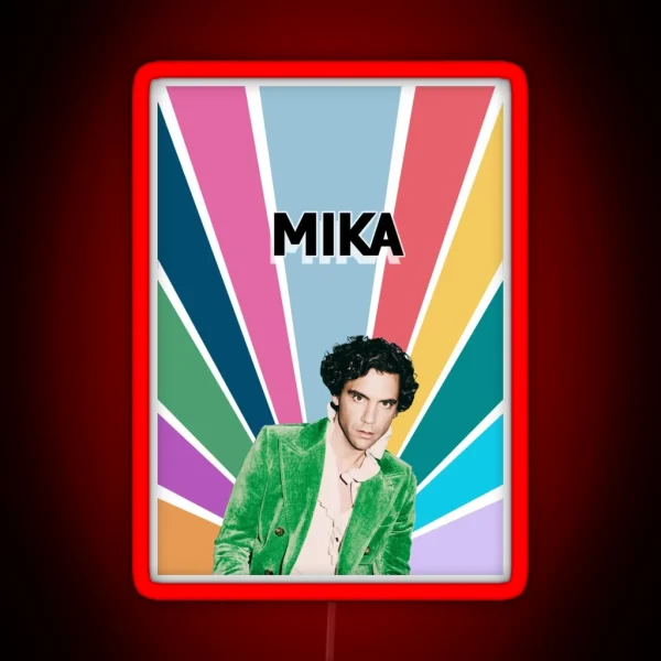 MIKA Life In Colour RGB Neon Sign