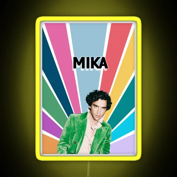 MIKA Life In Colour RGB Neon Sign