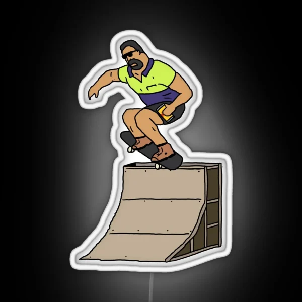 Mike Nolan Pro Skater RGB Neon Sign