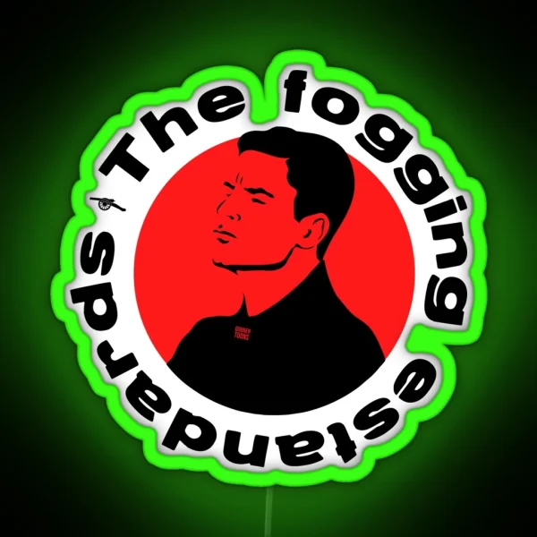 Mikel Areta S Fogging Estandards Goonertoons Red RGB Neon Sign