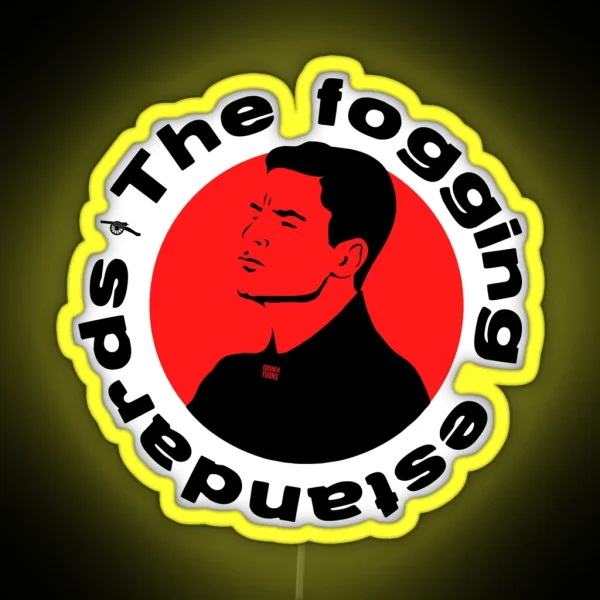 Mikel Areta S Fogging Estandards Goonertoons Red RGB Neon Sign