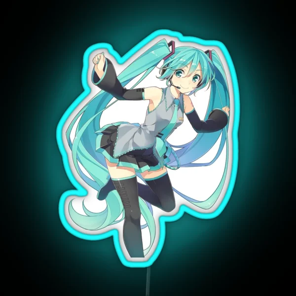 Miku Fiesta RGB Neon Sign