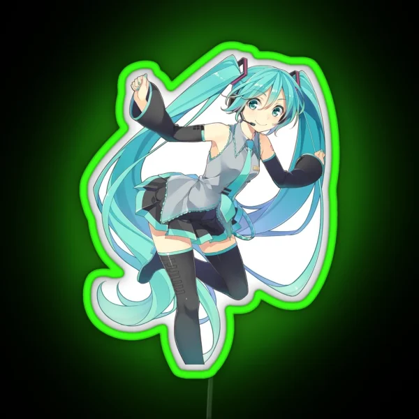 Miku Fiesta RGB Neon Sign