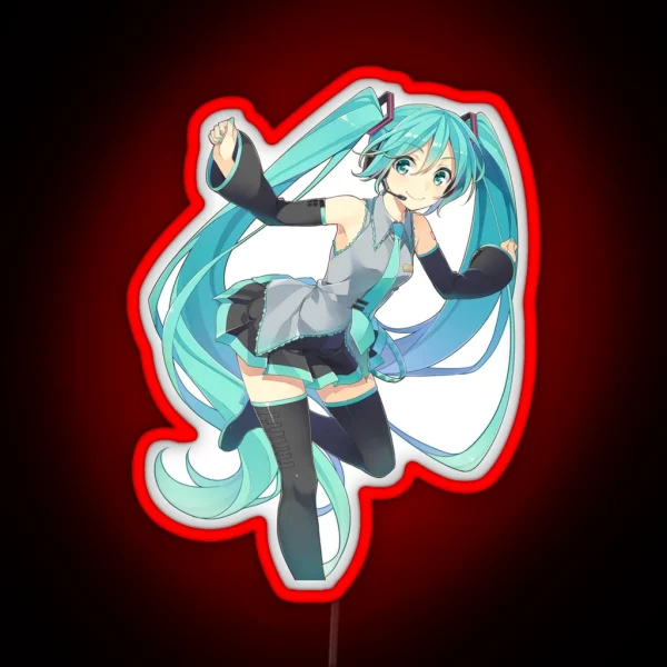 Miku Fiesta RGB Neon Sign