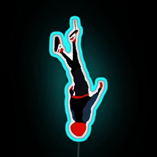 Miles Morales Dive RGB Neon Sign