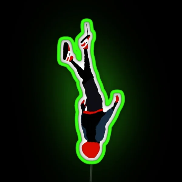 Miles Morales Dive RGB Neon Sign