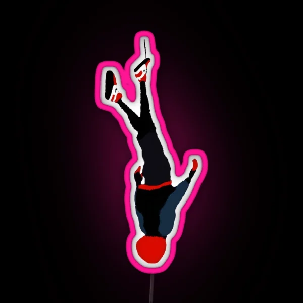 Miles Morales Dive RGB Neon Sign