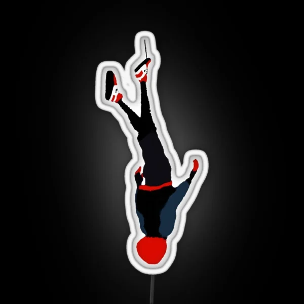 Miles Morales Dive RGB Neon Sign