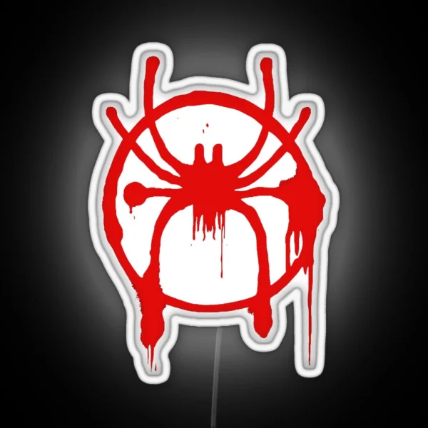 Miles Morales SPIDER VERSE RGB Neon Sign