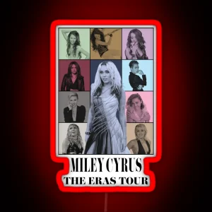 Miley Cyrus Eras Tour RGB Neon Sign