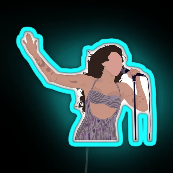 Miley Cyrus Grammys RGB Neon Sign