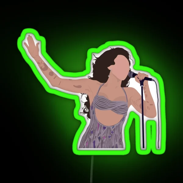 Miley Cyrus Grammys RGB Neon Sign