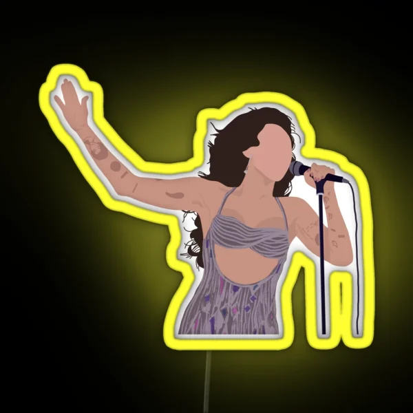 Miley Cyrus Grammys RGB Neon Sign