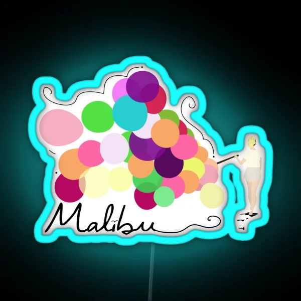 Miley Cyrus Malibu RGB Neon Sign