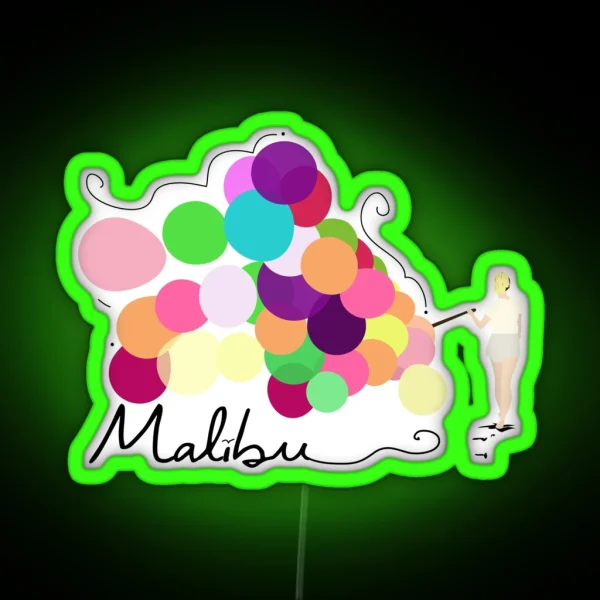 Miley Cyrus Malibu RGB Neon Sign