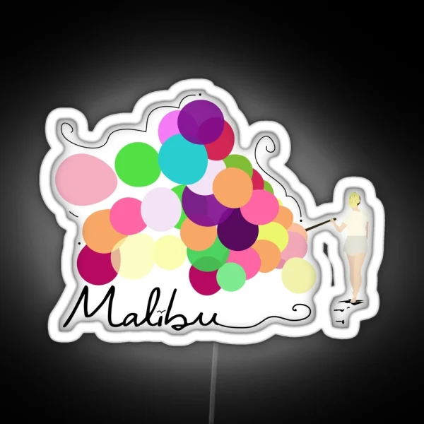 Miley Cyrus Malibu RGB Neon Sign