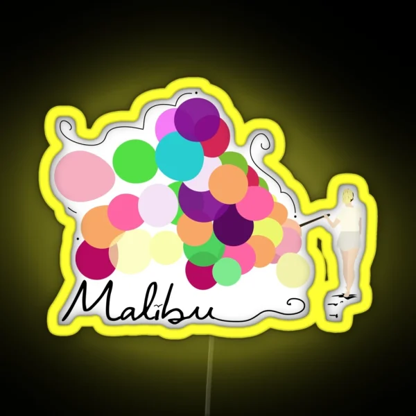 Miley Cyrus Malibu RGB Neon Sign
