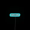Vibrant Miley Cyrus Teammiley Logo Neon Light Sign RGB Display