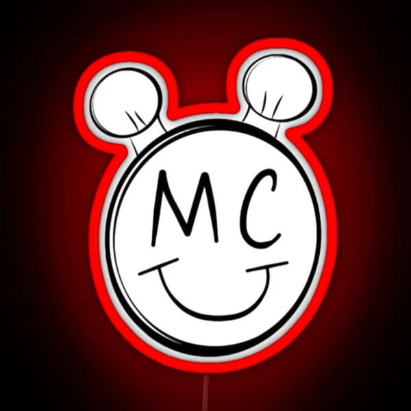 Miley Logo Smile RGB Neon Sign