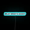 Good Vibes Only Neon Sign with Colorful RGB Lighting Effects