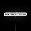 Add trendy pop of color with Miley's Good vibes