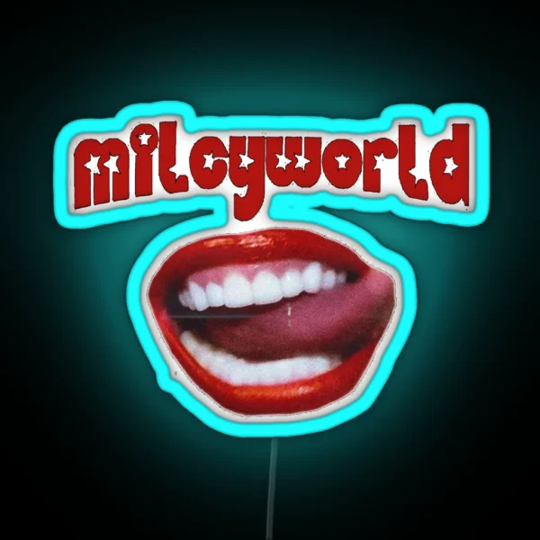 Mileyworld RGB Neon Sign