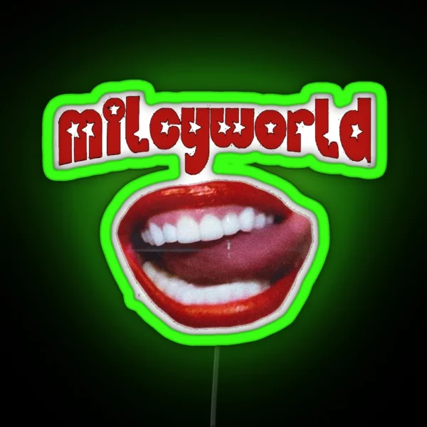Mileyworld RGB Neon Sign
