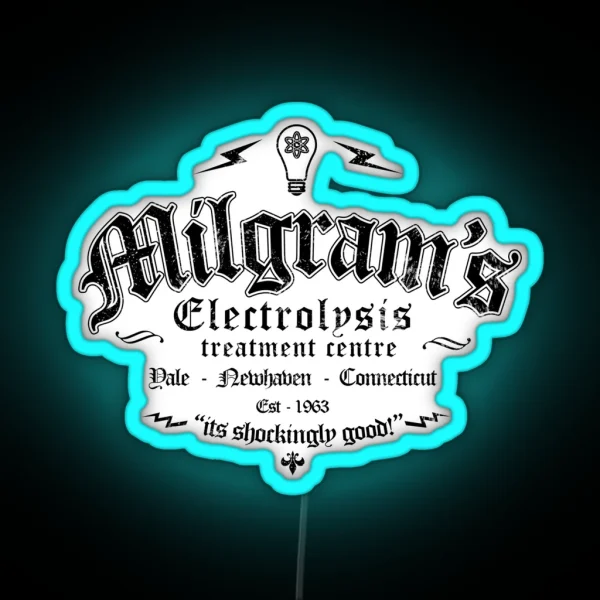 Milgrams Electrolysis RGB Neon Sign