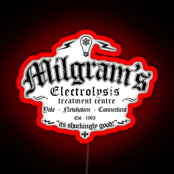 Milgrams Electrolysis RGB Neon Sign