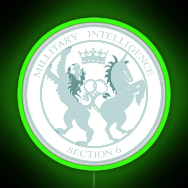 Military Intelligence Section 6 RGB Neon Sign