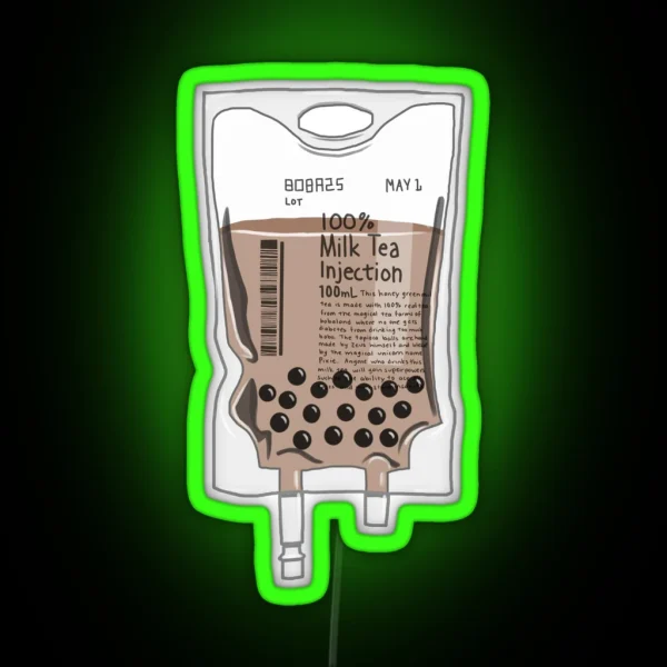 Milk Tea IV RGB Neon Sign
