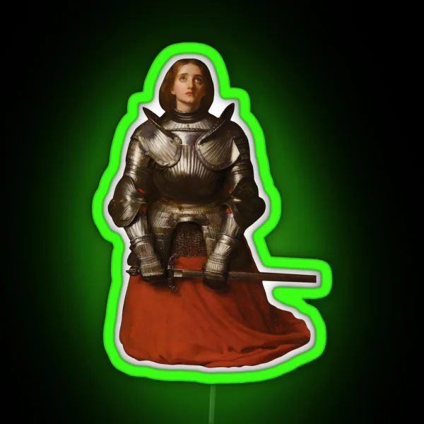 Millais S Joan Of Arc RGB Neon Sign