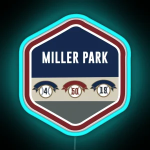 Miller Park RGB Neon Sign