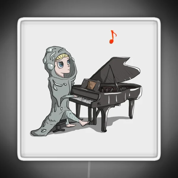 Millions Knives Plays Piano RGB Neon Sign