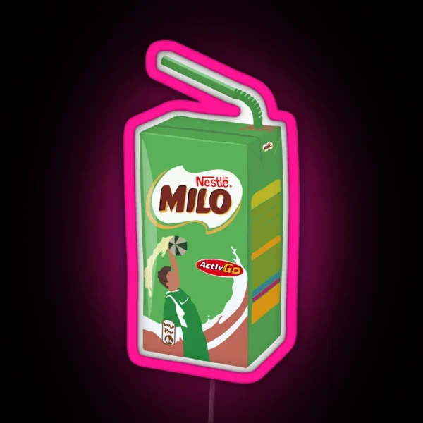 Milo Drink RGB Neon Sign