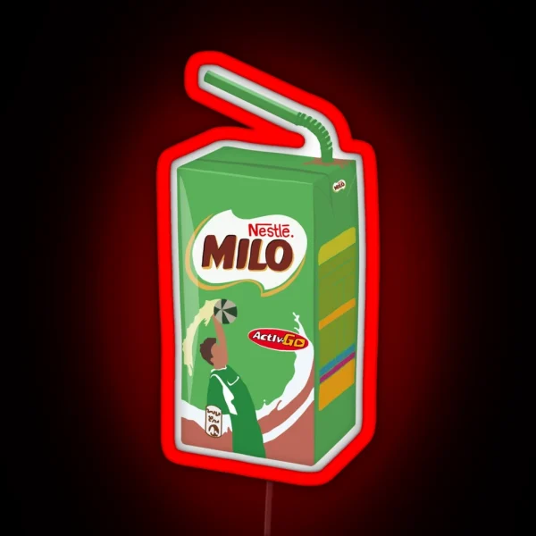 Milo Drink RGB Neon Sign