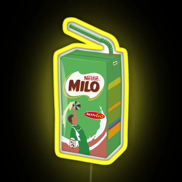 Milo Drink RGB Neon Sign