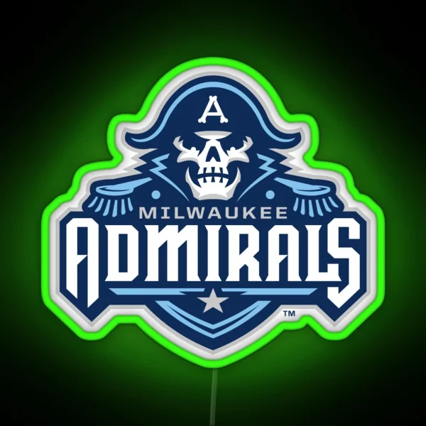 Milwaukee Admirals RGB Neon Sign