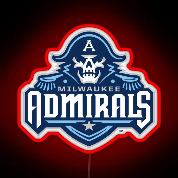 Milwaukee Admirals RGB Neon Sign