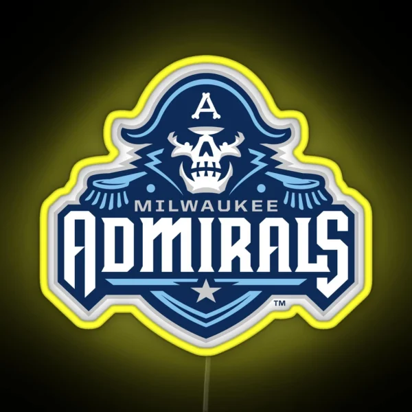 Milwaukee Admirals RGB Neon Sign