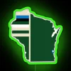 Brighten up your game room with vibrant Milwaukee Bucks flair