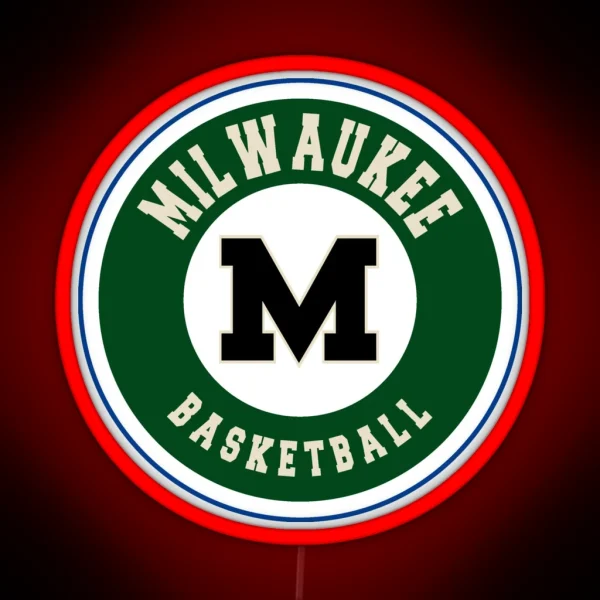 Milwaukee Basketball RGB Neon Sign