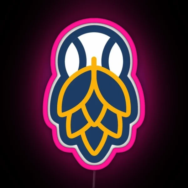 Milwaukee Brewers Baseball RGB Neon Sign