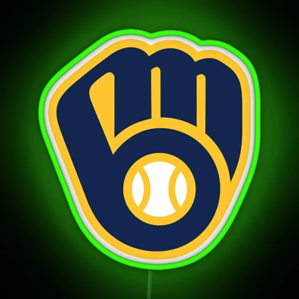 Milwaukee Brewers Essential RGB Neon Sign