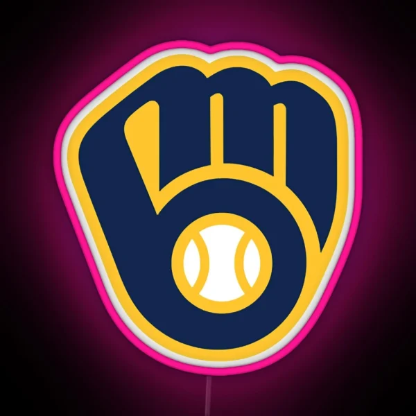 Milwaukee Brewers Essential RGB Neon Sign