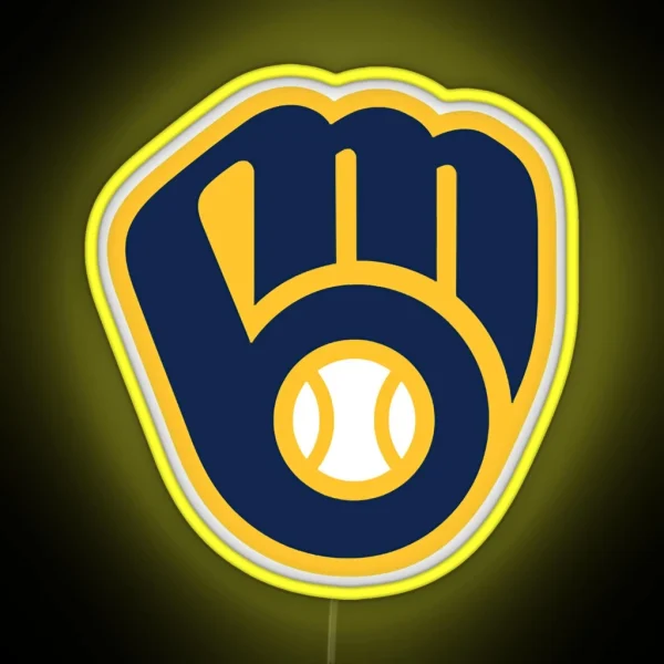 Milwaukee Brewers Essential RGB Neon Sign