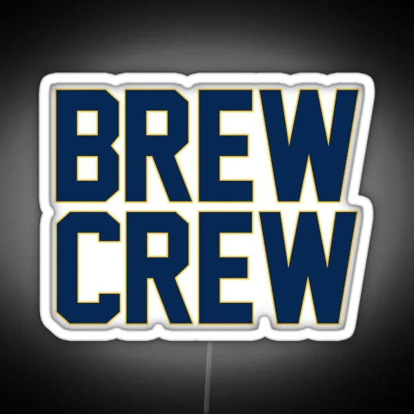 Milwaukee Brewers RGB Neon Sign